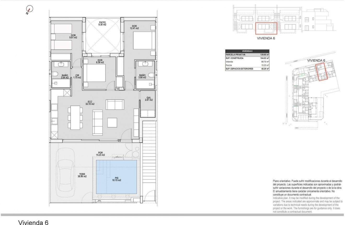 New Build - Bungalow -
Pilar de la Horadada - pueblo