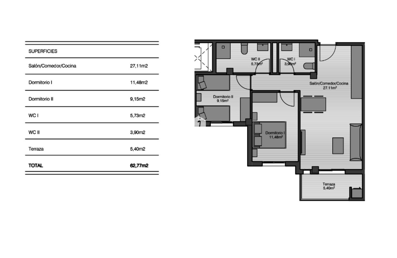 Resale - Apartment / flat -
San Miguel de Salinas - Inland