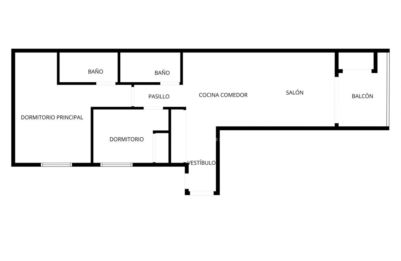 Resale - Apartment / flat -
Torrevieja - Playa del Cura