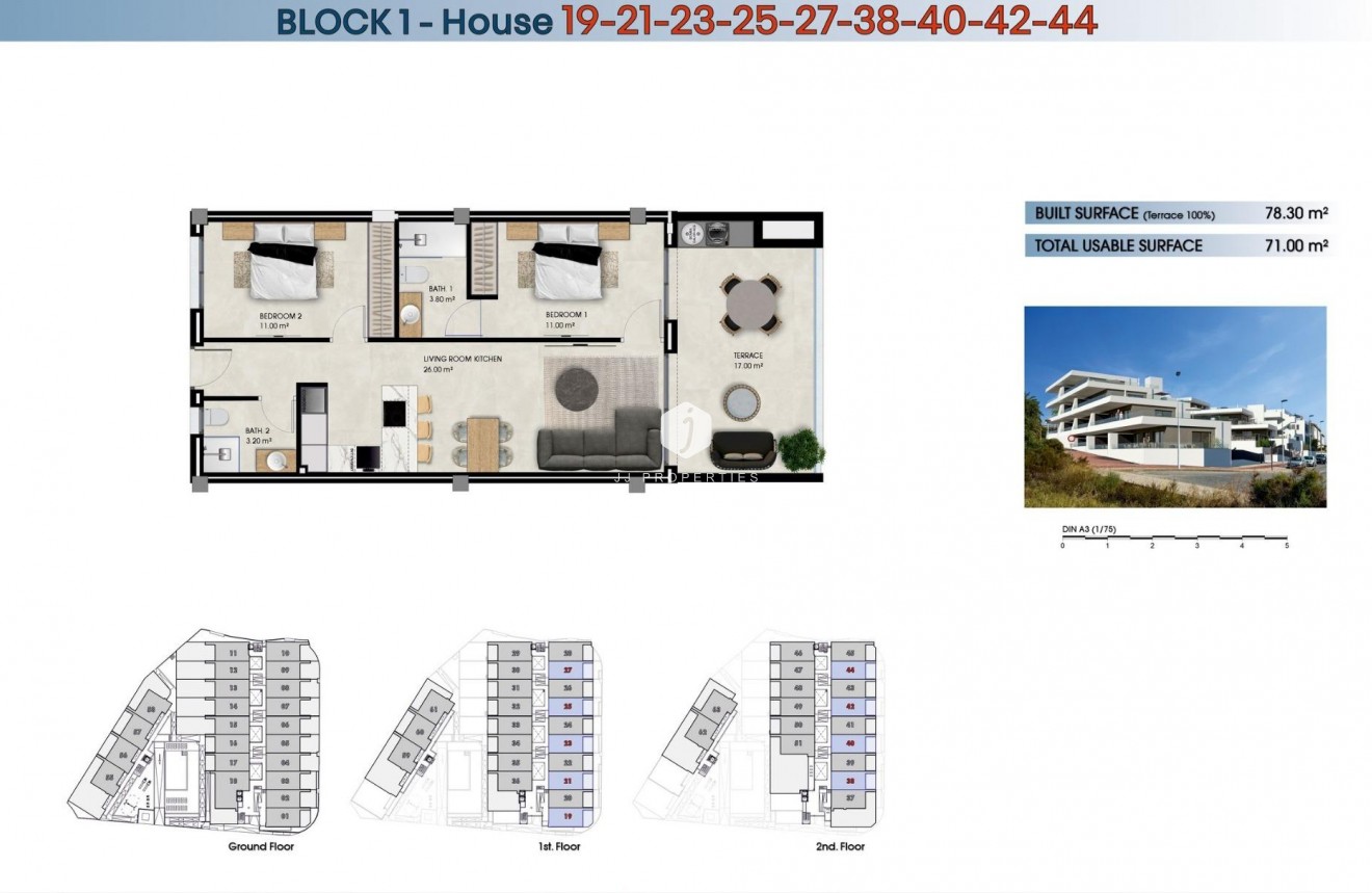 Nouvelle construction - Attique -
La Marina - La Marina del Pinet