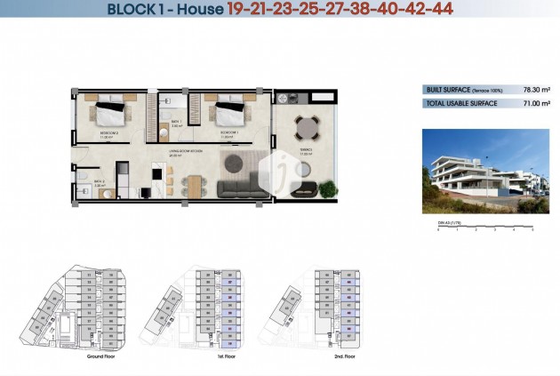 Nouvelle construction - Attique -
La Marina - La Marina del Pinet
