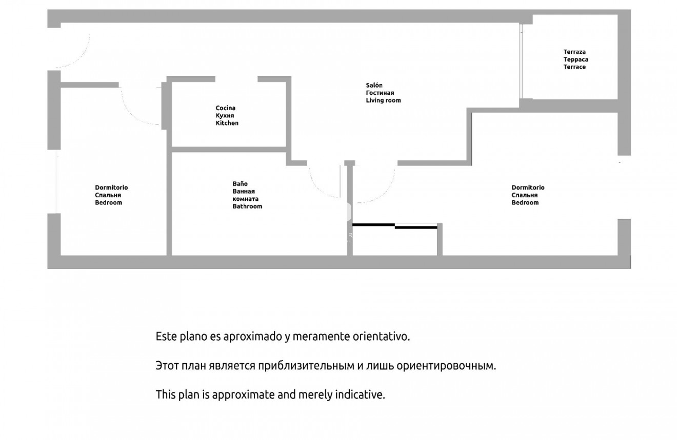 Tweedehands - Appartement / flat -
Torrevieja - Estacion de autobuses