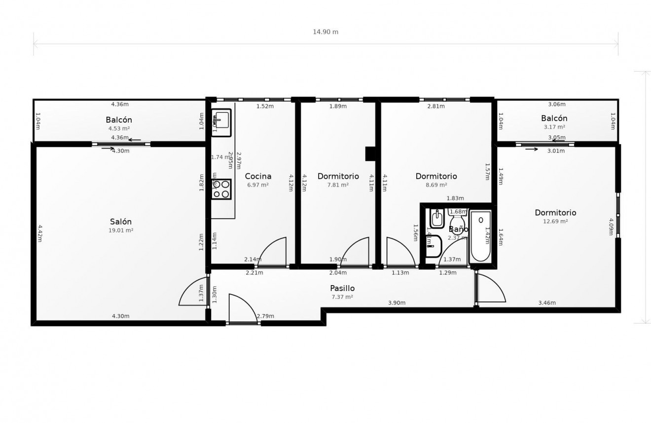 Segunda mano - Apartamento / piso -
Torrevieja - Acequion