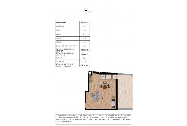 Nouvelle construction - Attique -
Torrevieja - PARQUE DE LAS NACIONES