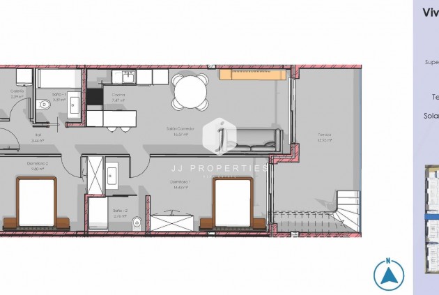 Nowy budynek - Daszek -
Guardamar del Segura - El Raso