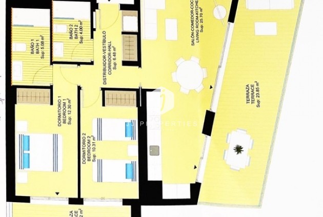 Tweedehands - Appartement / flat -
Dehesa de Campoamor - Costa Blanca