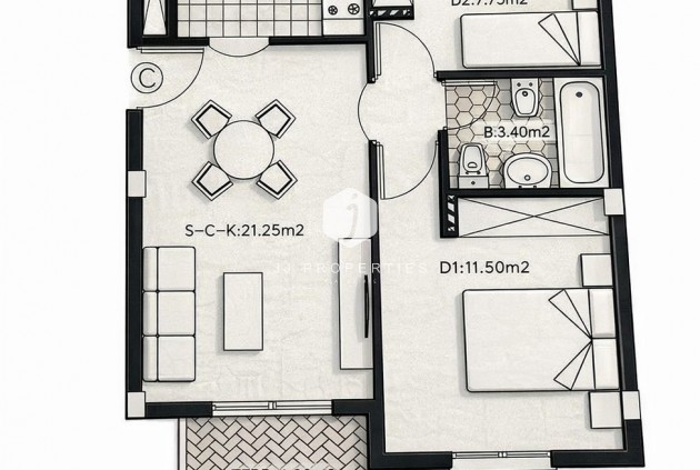 Resale - Apartment / flat -
Lomas de Caboroig - Costa Blanca