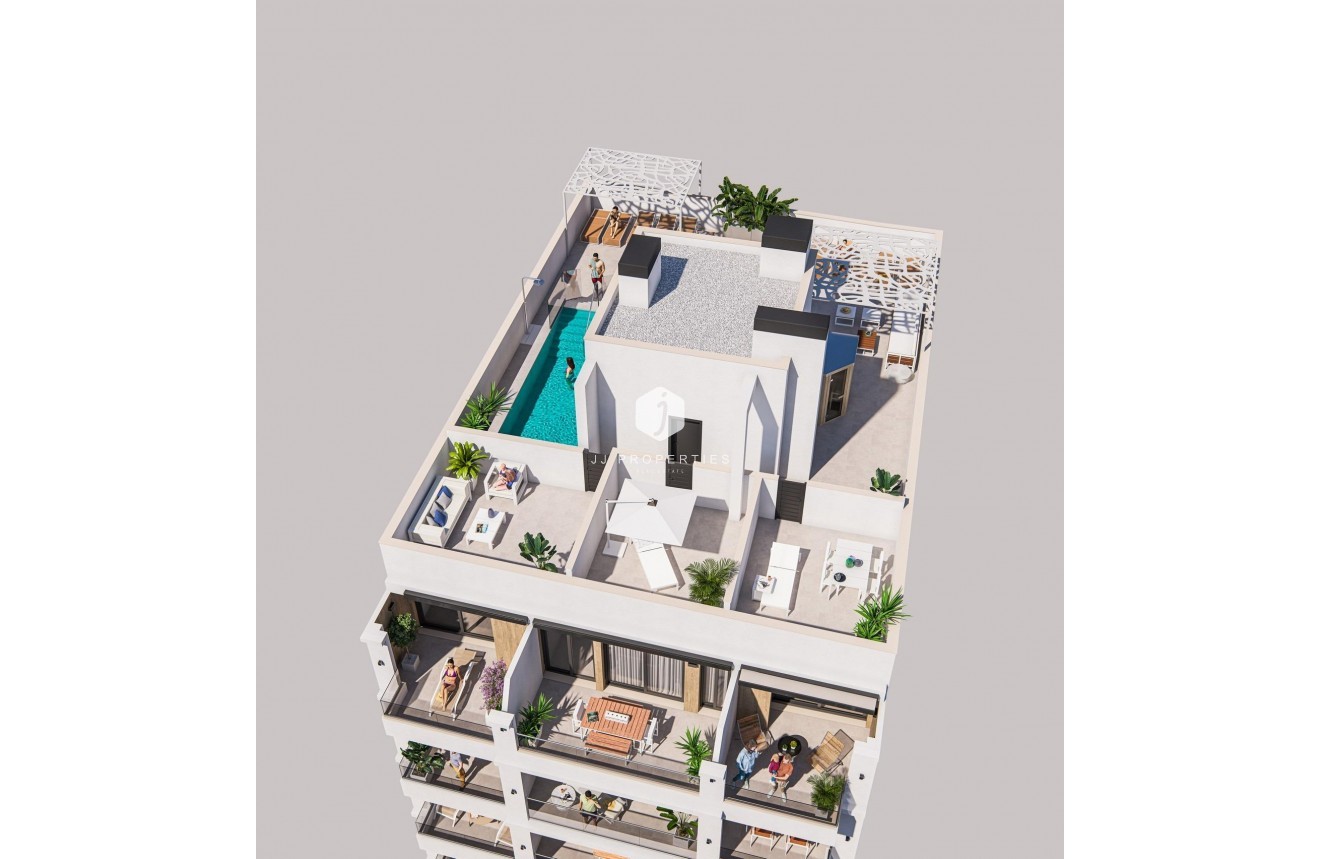 Neue Gebäude - Wohnung -
Torrevieja - Playa de El Cura