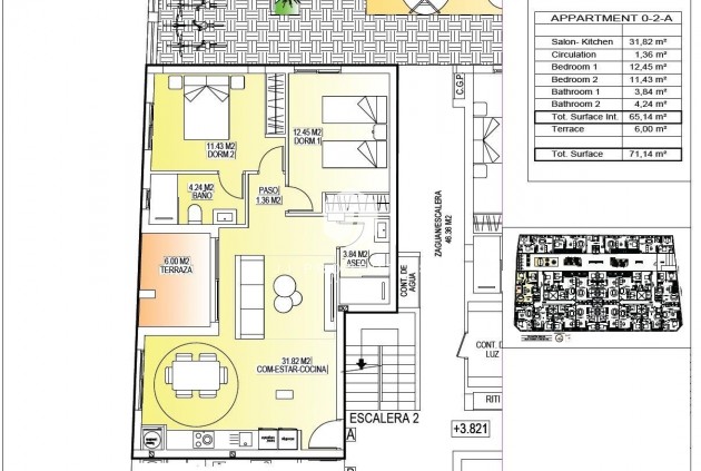 Neue Gebäude - Wohnung -
San Miguel de Salinas - Pueblo
