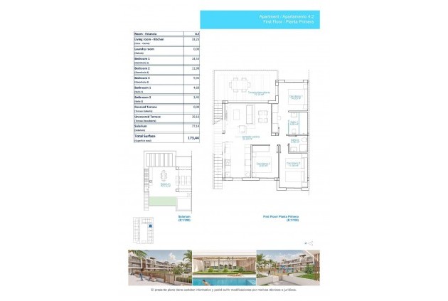 Obra nueva - Bungalow -
Pilar de la Horadada - Playa de las Higuericas