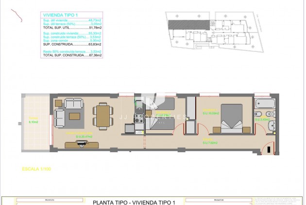 Tweedehands - Appartement / flat -
Guardamar del Segura - puerto deportivo
