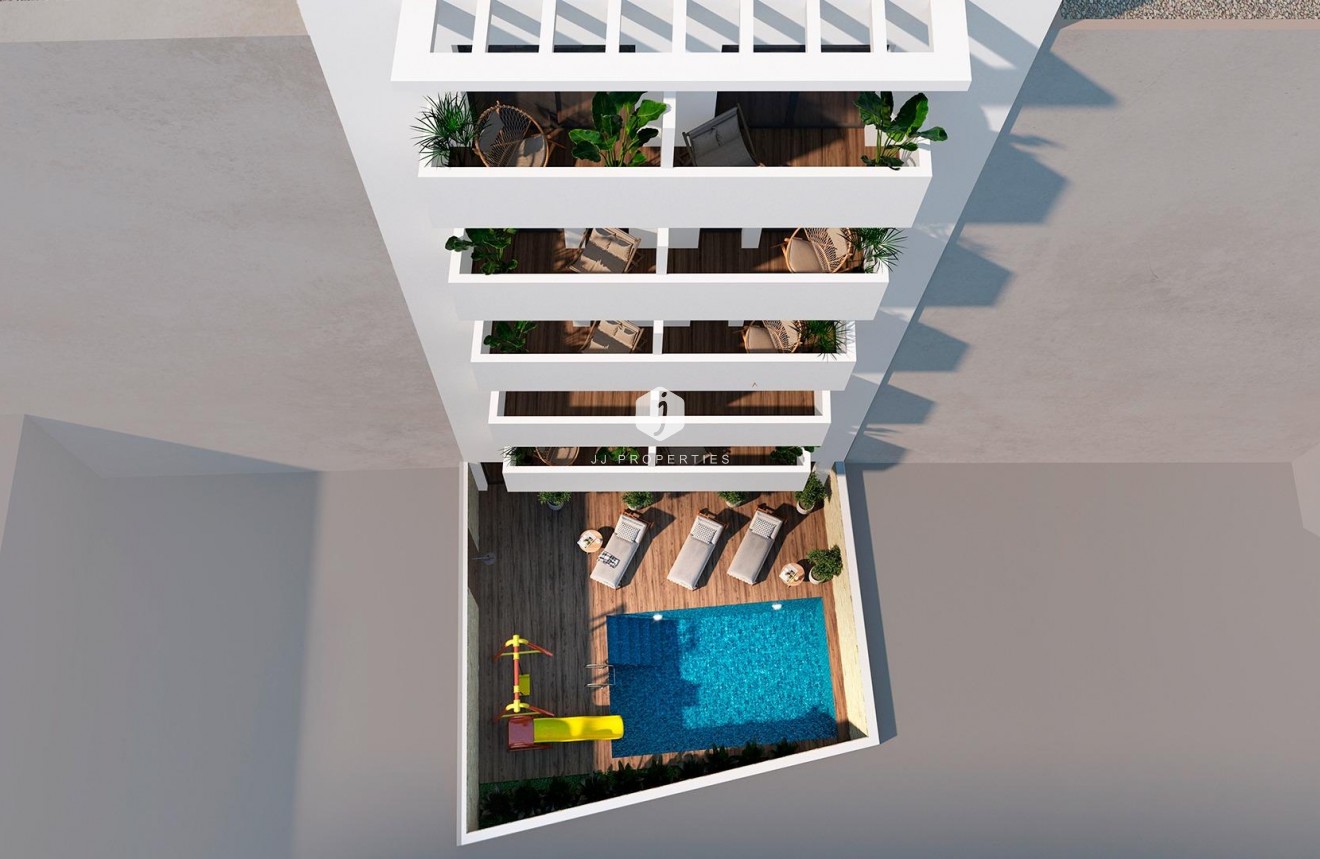 New Build - Apartment / flat -
Torrevieja - Playa de El Cura
