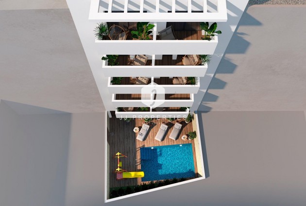New Build - Apartment / flat -
Torrevieja - Playa de El Cura