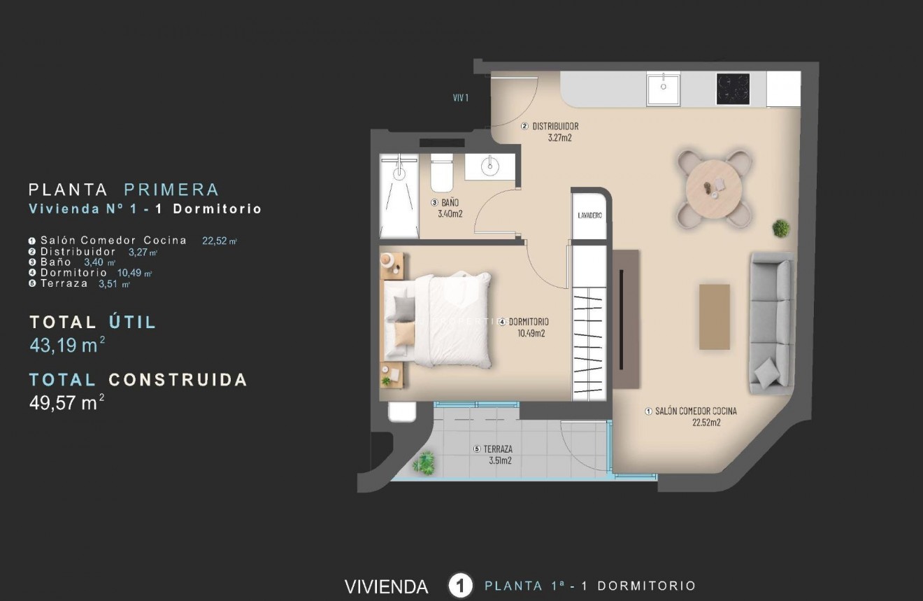 New Build - Apartment / flat -
Torrevieja - Centro