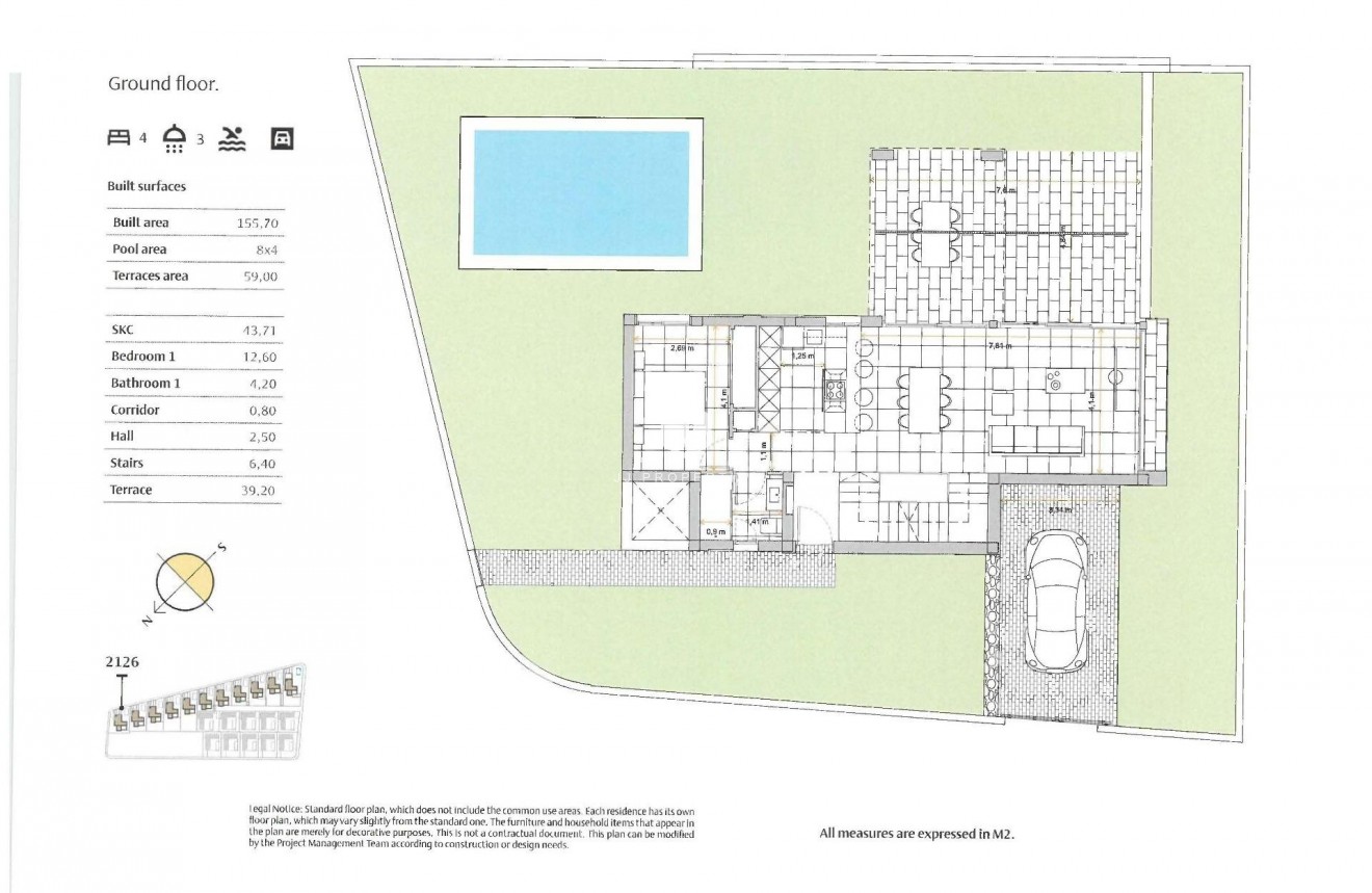 Nouvelle construction - Villa -
Algorfa - La finca golf