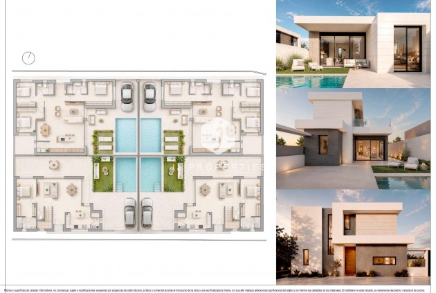 Nowy budynek - Villa -
Pilar de la Horadada - pueblo