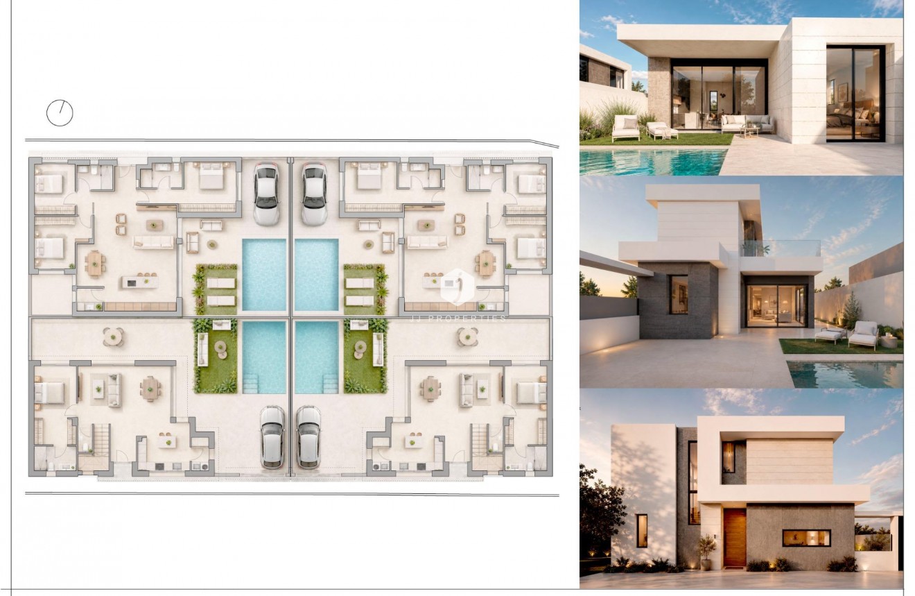 Obra nueva - Villa -
Pilar de la Horadada - pueblo