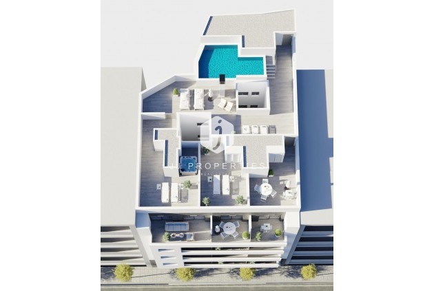 Neue Gebäude - Wohnung -
Torrevieja - Centro