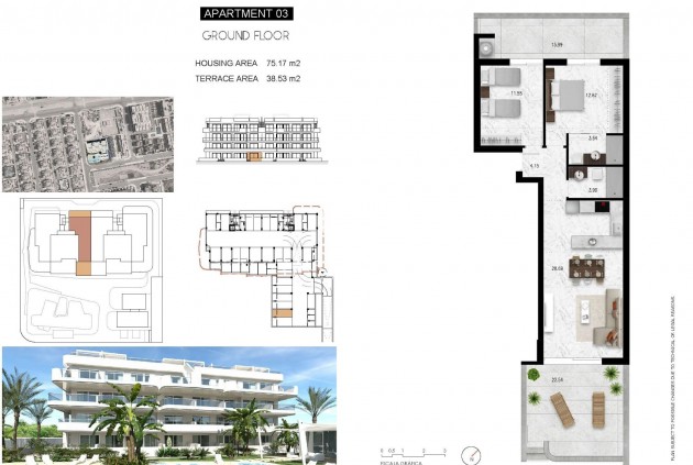New Build - Apartment / flat -
Orihuela Costa - Lomas de Cabo Roig