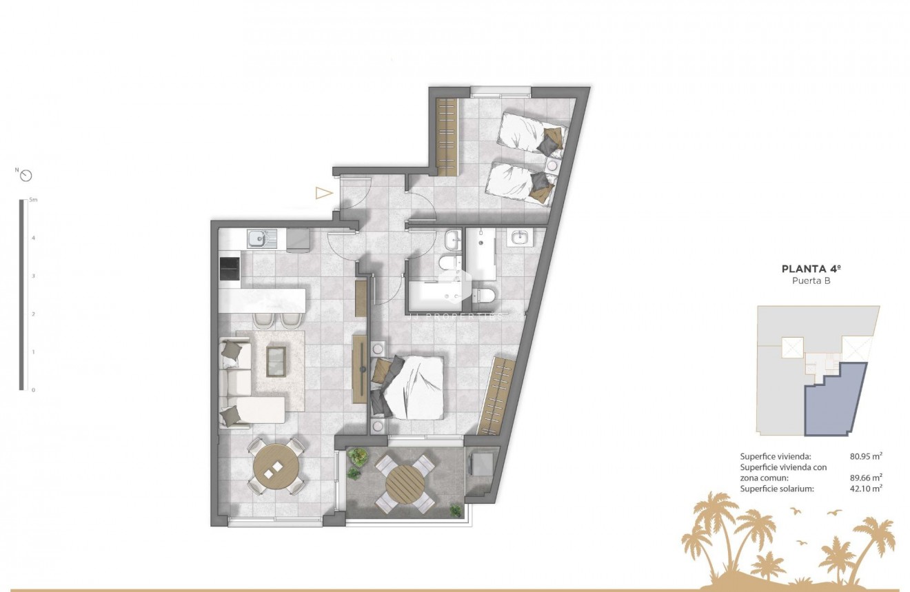 Nouvelle construction - Attique -
Guardamar del Segura - Pueblo