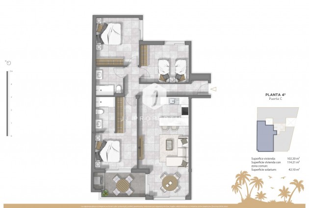 Nouvelle construction - Attique -
Guardamar del Segura - Pueblo
