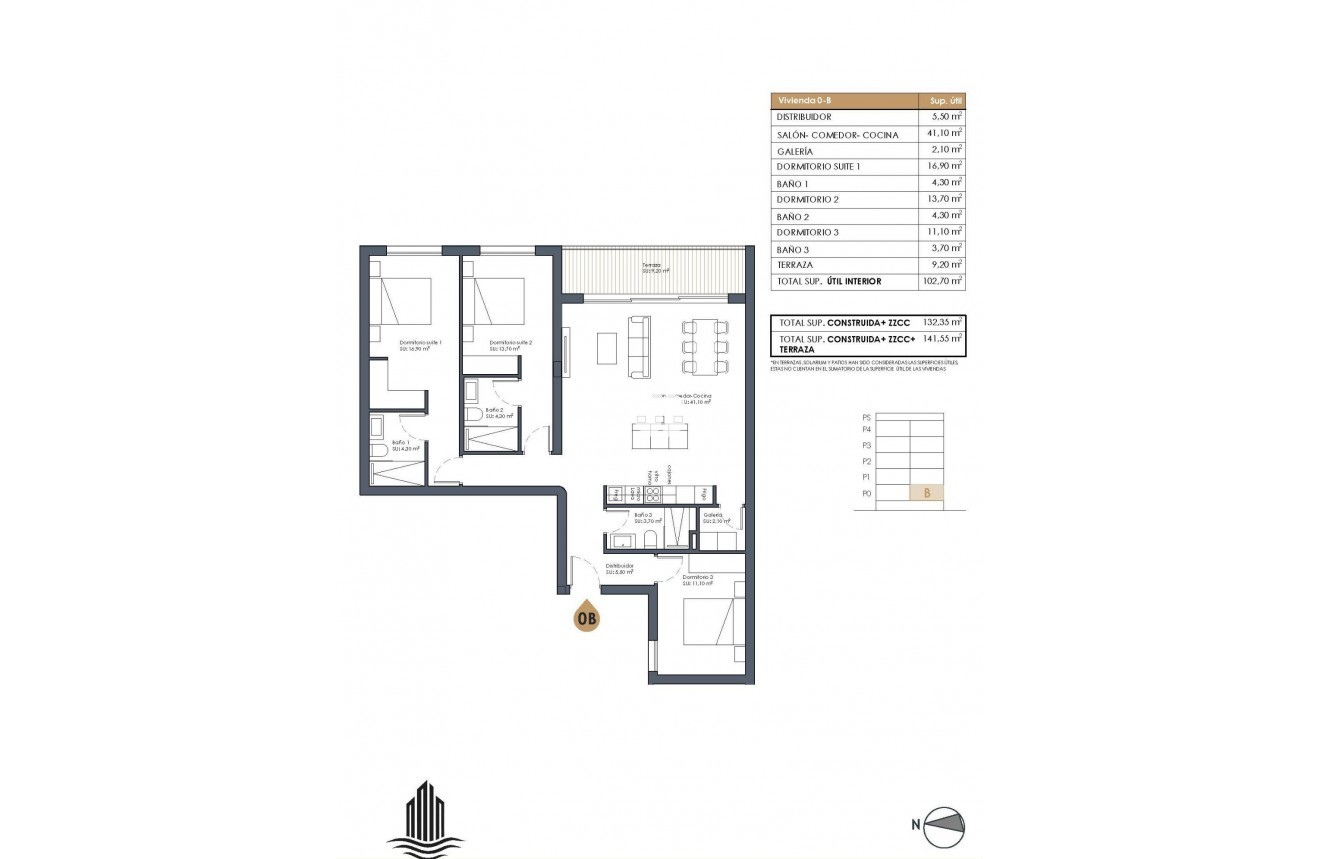 New Build - Apartment / flat -
Guardamar del Segura - Pueblo