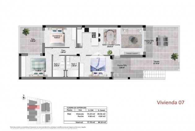 Obra nueva - Bungalow -
Pilar de la Horadada - pueblo