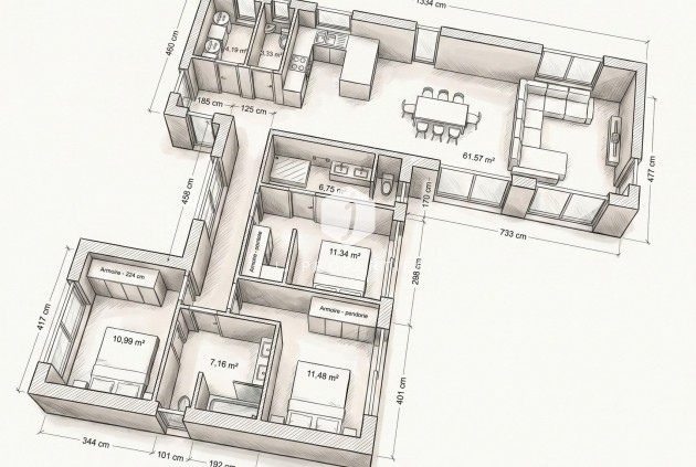 New Build - Villa -
Pinoso - Casas Pastor