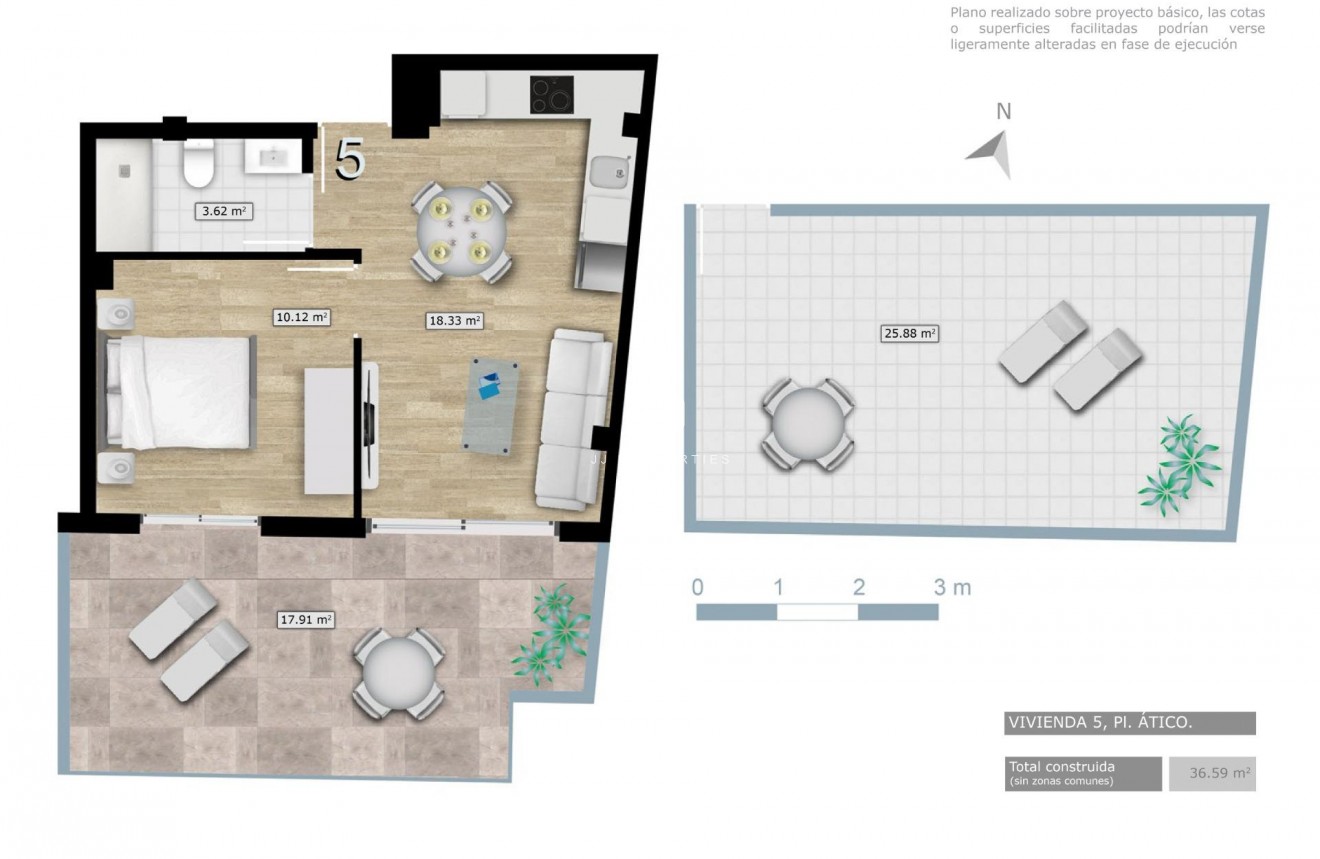 New Build - Penthouse -
Torrevieja - Centro