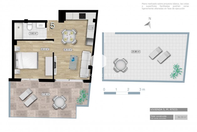 New Build - Penthouse -
Torrevieja - Centro