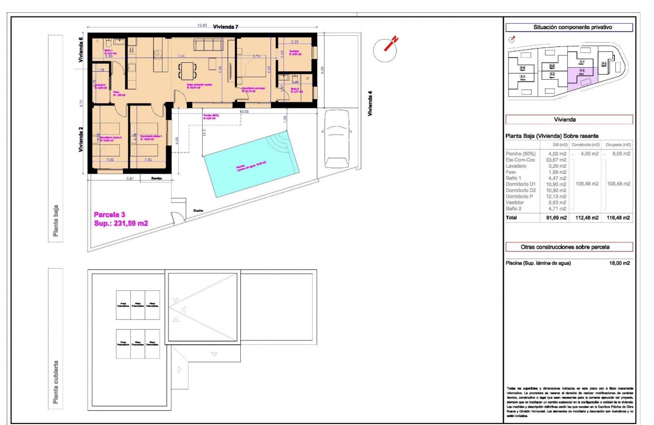Nouvelle construction - Chalet -
Daya Nueva - Centro