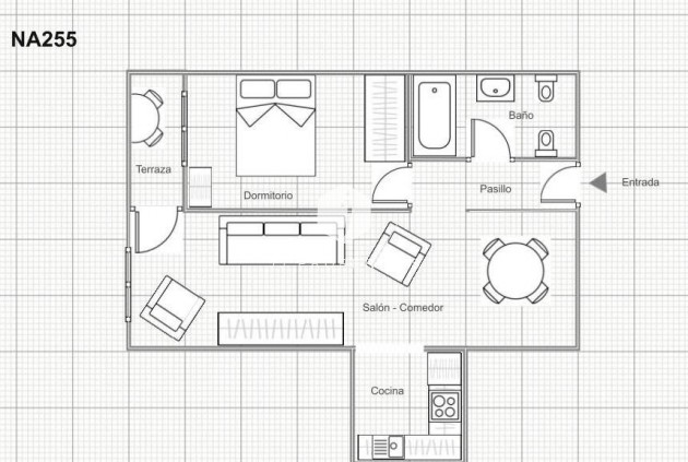 Resale - Apartment / flat -
Torrevieja - Playa del Cura
