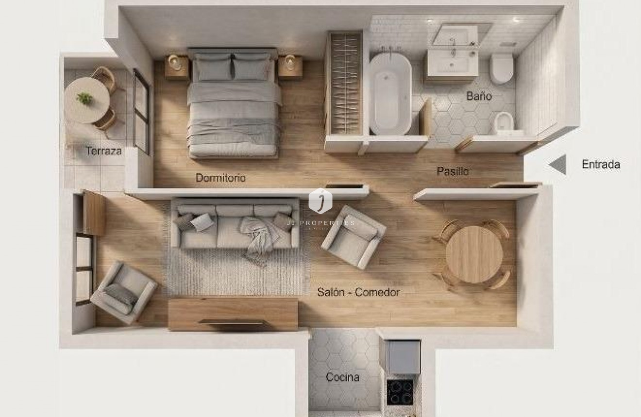Resale - Apartment / flat -
Torrevieja - Playa del Cura
