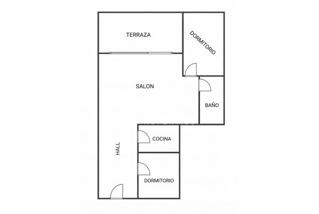Tweedehands - Appartement / flat -
Torrevieja - Habaneras