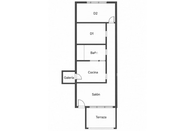 Resale - Apartment / flat -
Torrevieja - Playa del Cura