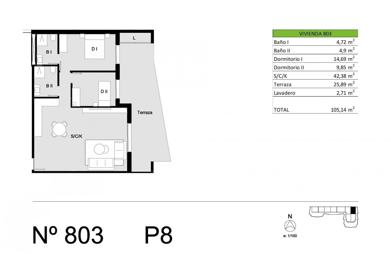 New Build - Penthouse -
San Miguel de Salinas - Pueblo
