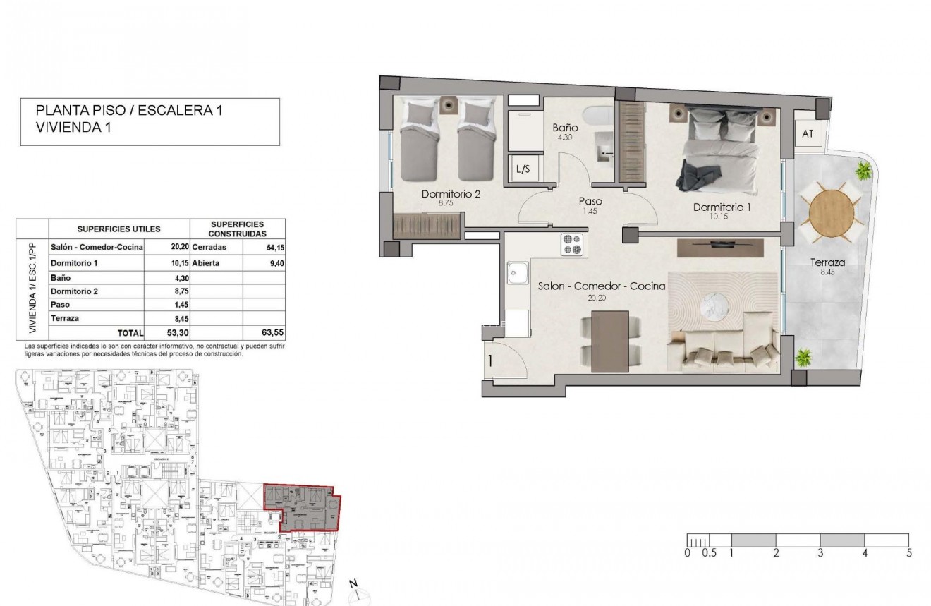 Obra nueva - Apartamento / piso -
Santa Pola - Estacion de autobuses