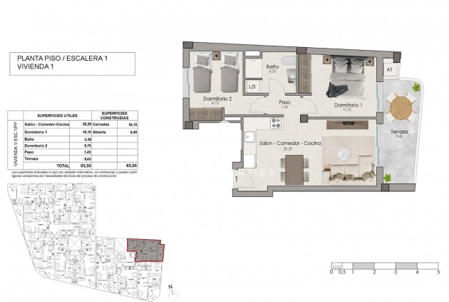 Obra nueva - Apartamento / piso -
Santa Pola - Estacion de autobuses